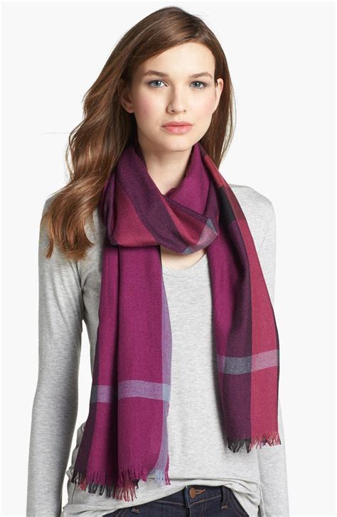 nordstrom scarves burberry|burberry silk scarf.